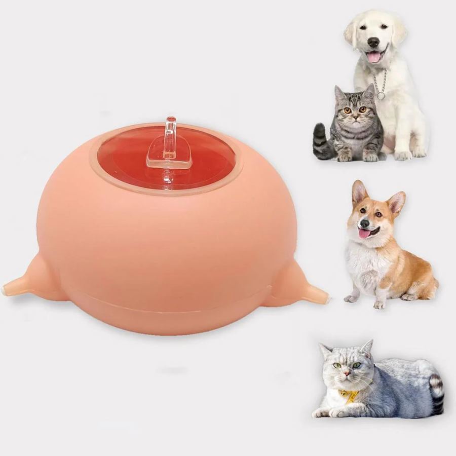 Niche Scraper Portable Pet Milk Feeding Bowl