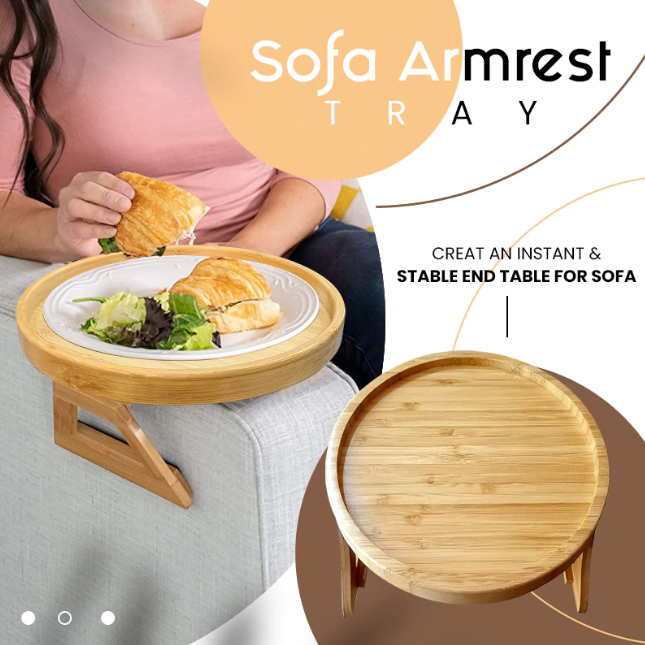 Niche Scraper Sofa Armrest Tray